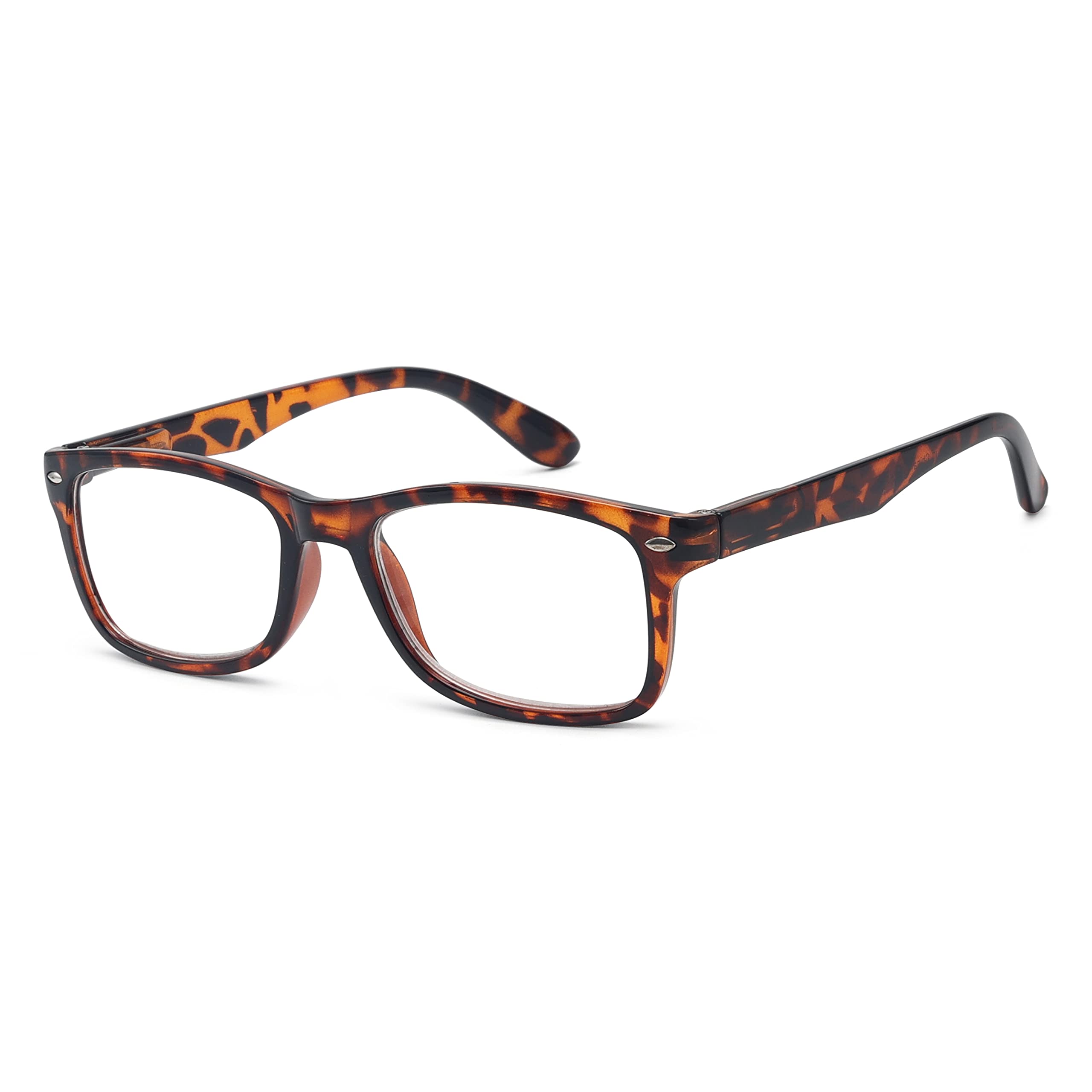 Eyekepper Classic Vintage Style Reading Glasses, Tortoise +0.75 — image 1