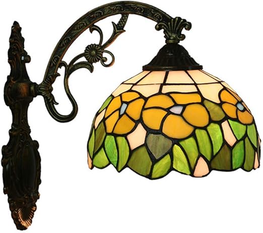 Xmagg Tiffany Aplique De Pared E27 Lampara De Pared E27 Para Casa