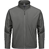 Little Donkey Andy Men's Golf Windbreaker Lightweight Jacket Warm Fleece Lined Water-Resistant Zip Up Winter Coat Jackets