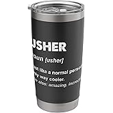 Usher Stainless Steel Insulated Tumbler