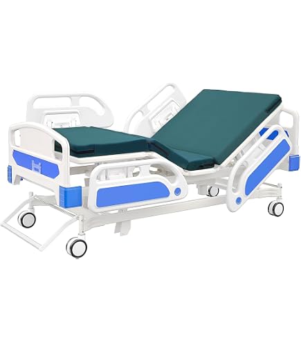 Mushe 6-Button 7-Pin Hospital Bed Remote – Compatible With Drive Medical 15033 & 15235, Black