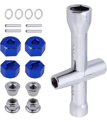 ST Racing Concepts Ruota Esagonale 12mm In Alluminio – Lock Pin Style Per Traxxas - Foto 6