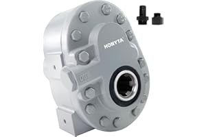 HONYTA 21.2 GPM Hydraulic Pump for Tractors and Trucks Hydraulic PTO Pump 540 RPM 2250PSI Log Splitter 6 Teeth SAE16 Inlet And SAE12 Outlet for Dump Trailer Tractors and Scissor Lifts