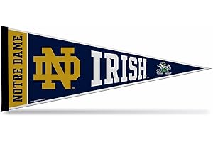 Rico Industries NCAA Exclusive 12" x 30" Felt Wall Décor Pennant - Great for Home/Bed Room/Man Cave Décor