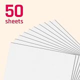 TownStix 50 Sheets A3 300gsm Card Thick Art Paper White view 5