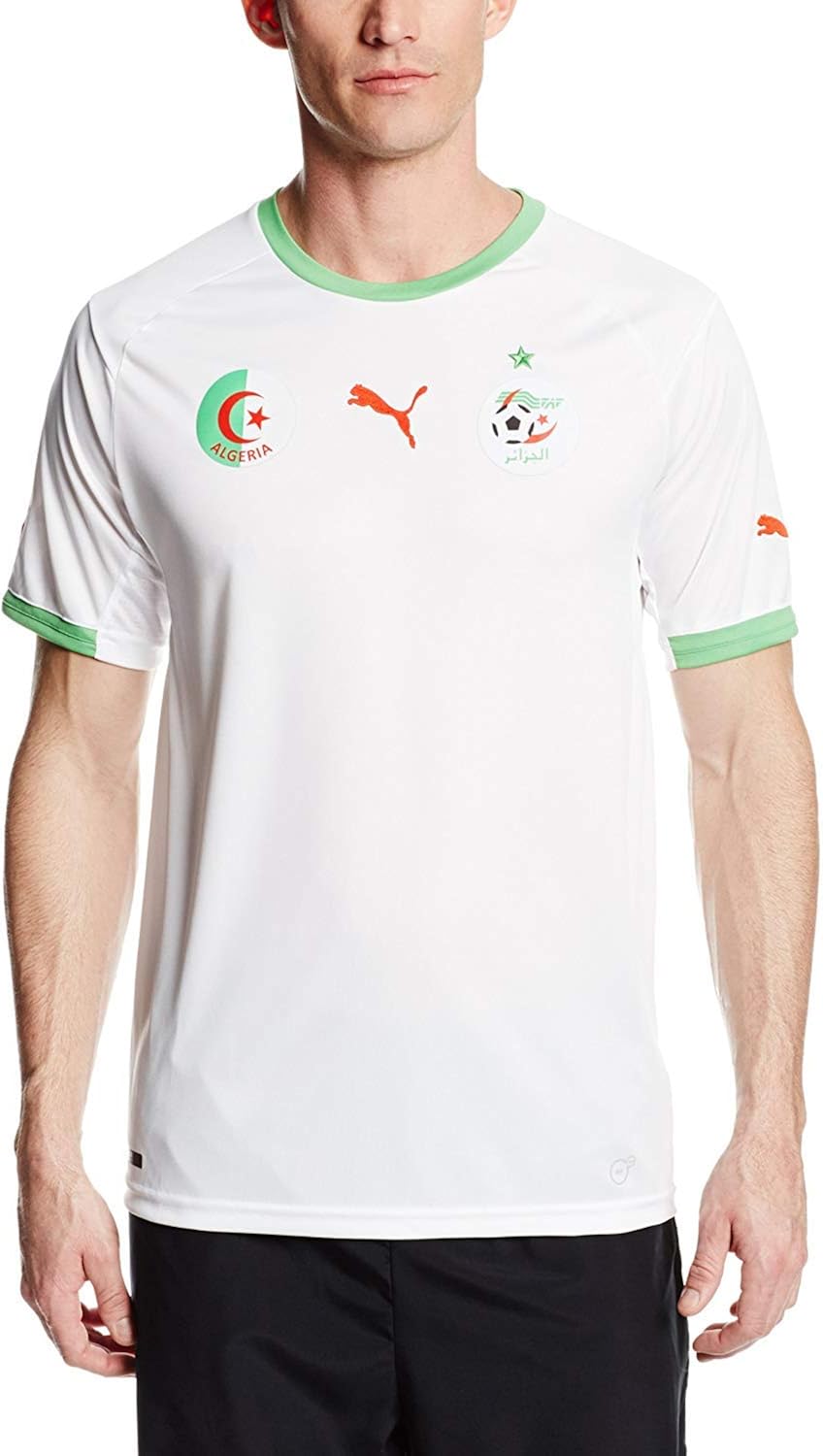 Puma Men's Algeria Home Replica Soccer Jersey Clothing