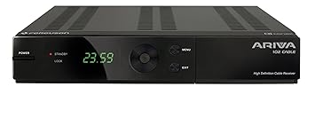 Ferguson Ariva FA102C Digitaler HDTV-Kabelreceiver (PVR-Funktion, HDMI, SCART, 2x USB 2.0) schwarz
