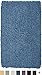 Pinzon 100% Cotton Looped Bath Rug with Non-Slip Backing - 30 x 50 inch, Marine
