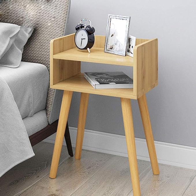 KKDWJ Nordic Bedside Table, Modern Design Furniture Storage