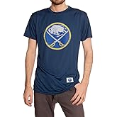 Calhoun NHL Mens Loose Fit Performance Rashguard Wicking Short Sleeve Shirt
