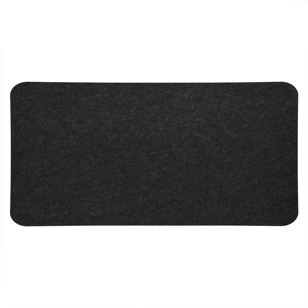 Zerone 26.77 x 12.99¡° Mouse Mat Gaming Mouse Pad Large PC Grey/Pink/Brown Optional Pad Waterproof No-slip Cotton Wool Base (dark gray)
