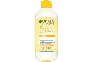 Garnier Micellar Cleansing Water, All-in-One Makeup Remover & Face Cleanser With Vitamin C, Hypoallergenic, All Skin Types Ev