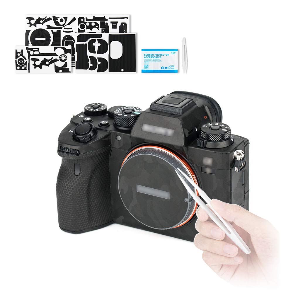 KIWIFOTOS Anti-scratch Protection Sticker for Sony a9 II Mirrorless Digital Camera Non-slip Cover Film(Camouflage Pattern) — image 1