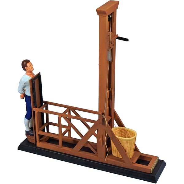 Mini Guillotine En Bois – Modèle Décoratif Ou Accessoire Pour Figurines – Dimensions ~4x4x10 Cm – Pour Collectionneurs, Jeux De Rôle Historique