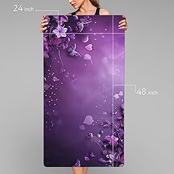 AQQA Cute Purple Butterfly Extra Large 3XL Gaming