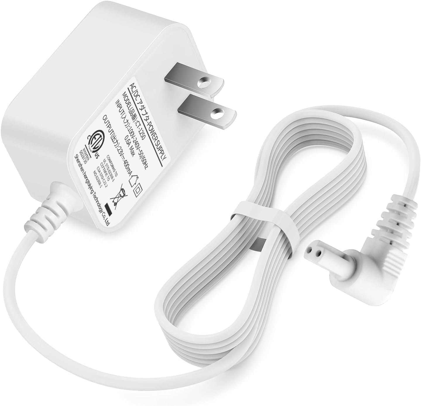 Photo 1 of 23V 400MA Charger Replacement for Black and Decker HHVK515J00FF and HHVK515JP07 20V Lithium-Ion Battery Handheld Vacuum Cleaner Charger