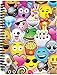 iscream X-Pressive! Emoji Collage 3D Cover Spiral-Bound Lined Page 8.5