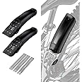 BEENOPT 2 PCs Universal Mountain Bike Fender, MTB Bicycle Fenders Rear + Front Mountain Bike Mud Guard Set, 14.37" Length 3.15" Width