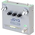 JOYO Compressor Effect Pedal with Precise Compression Knobs Adjusting Independent for Bass Electric Guitar- True Bypass (AVALLON R-19)
