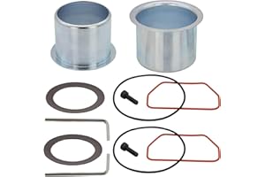 GNDAYOUG 2-Pack K-0650 Air Compressor Cylinder Sleeve and Compression Ring Kit for Craftsman Porter Cable DeVilbiss Oil-Free Pumps –fits for Model 165080 Includes D25837 Coated Sleeve & DAC-308 Piston Ring