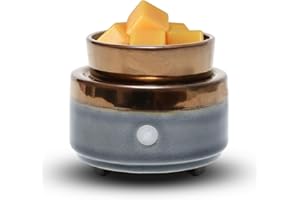 kobodon Wax Melt Warmer, Candle Wax Warrmer for Scented Wax, 3-in-1 Ceramic Electric Wax Melter, Wax Cubes as Gifts for Mom Grandma Women