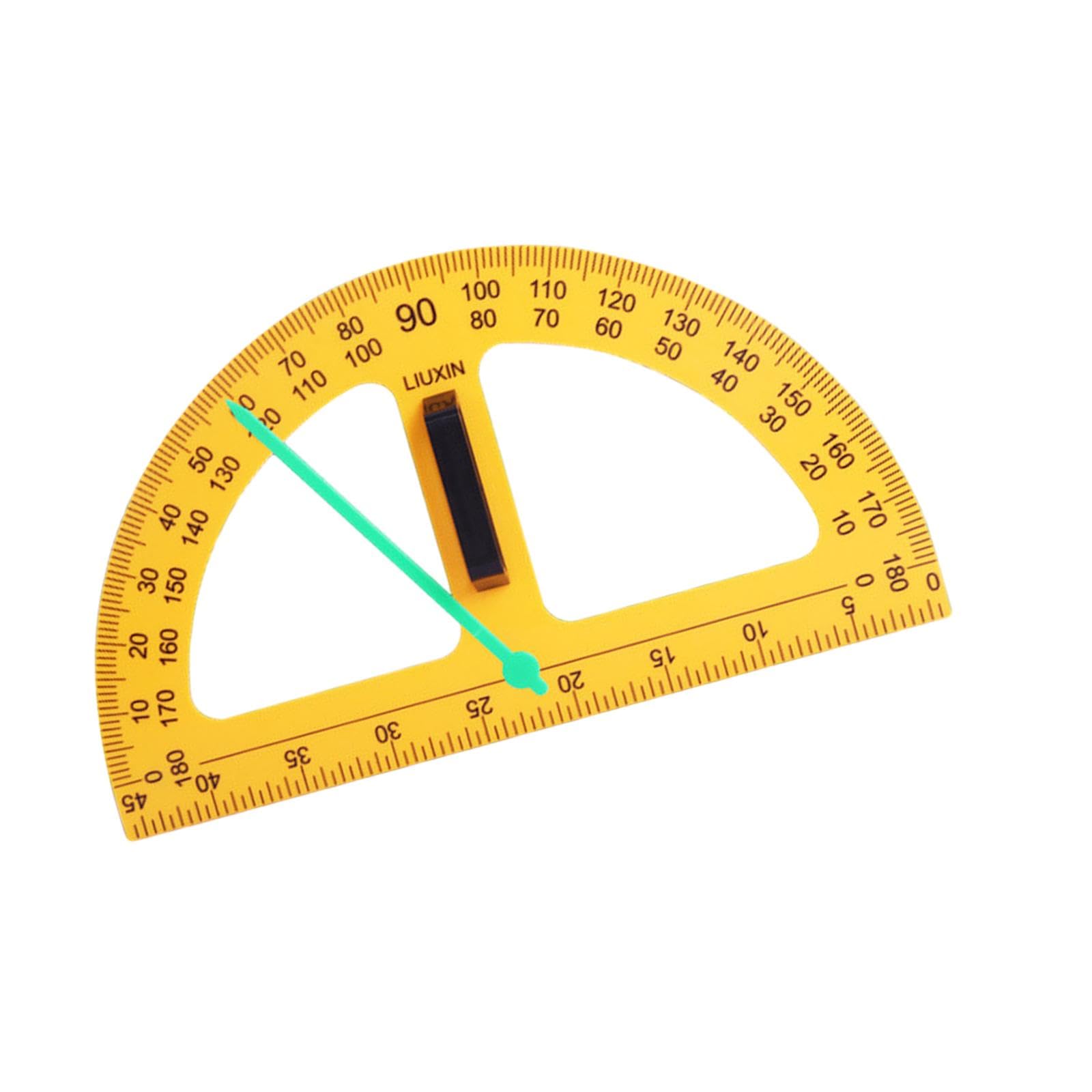 Qianly Teacher Aids Large Digital Teaching Supplies Multifunction Teaching Ruler Math Geometry Ruler for Engineering White Board, Protractor