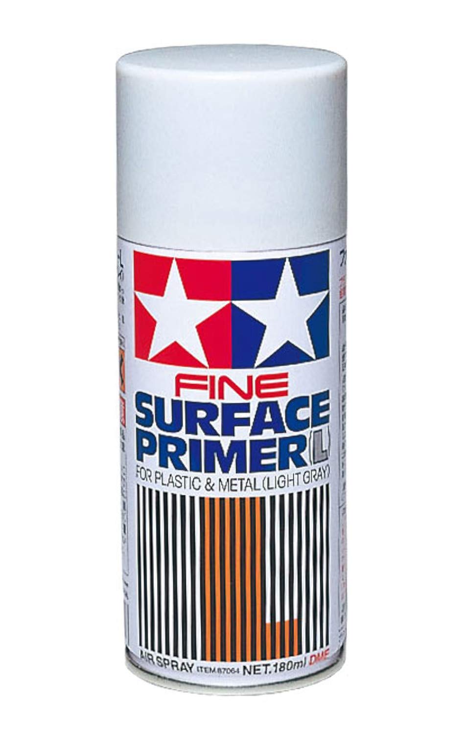 Tamiya Gray Fine Surface Primer L, 180ml Spray Can Buy Online in