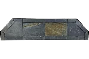 Dreffco Fireplace Hearth Extension for Protection - 1.25'' Thick Canyon Heat Pad to Protect Flooring from Popping Embers and Intense Heat - Durable & Safe Hearth Extensions for Fireplaces