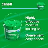Clinell Universal Wipes Bucket 225 Pack - Multi-Purpose Disinfectant Kills view 8