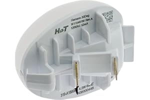 ORIGPARTS W11549780 W11602886 LED Light Bulb Hemera-30Deg Compatible with Whirlpool Maytag KitchenAid Kenmore Amana Jenn-Air, Replaces W11204001 W11251749 W11449273 W11468934 W11520324