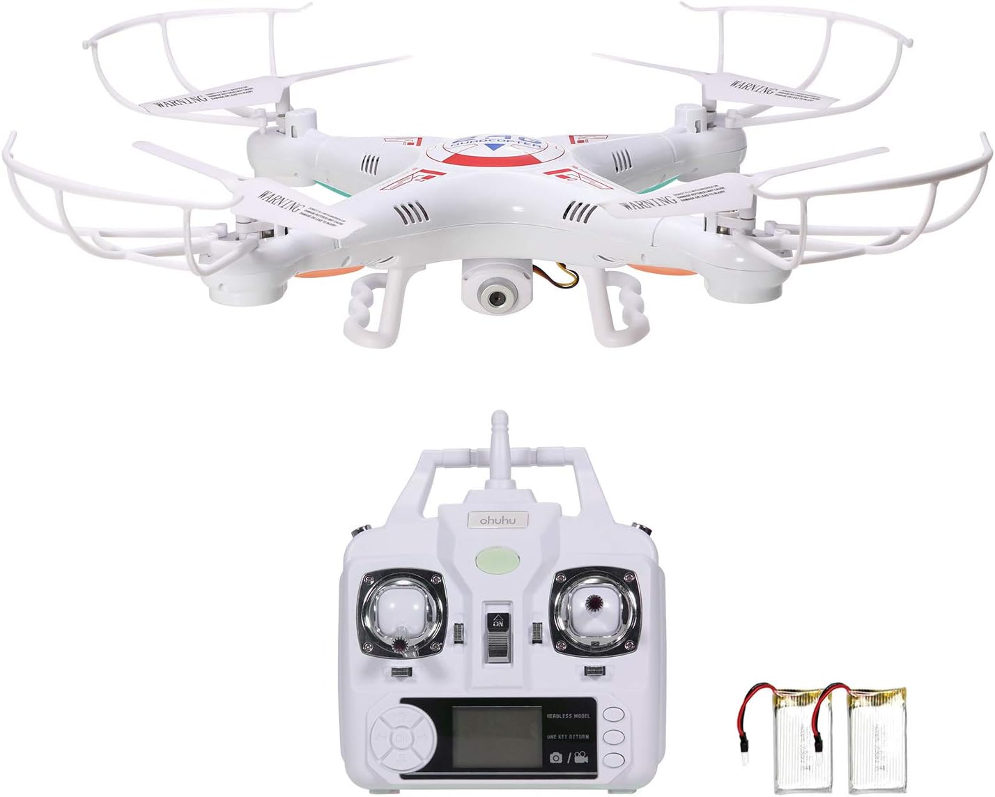 Ohuhu Quadcopter with Camera RC Mini Drone Quad Copters for Beginner Tennagers Kids