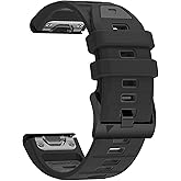BEFIA 22mm Watch Band for Garmin fenix 8 47mm 5 6 fenix 7 sapphire solar band Quick Fit 22 Watch Bands for Garmin Watch Forerunner 965 955 epix gen 2 47mm Strap Comfort for Men Women