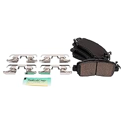 TRQ Front Brake Pads Ceramic Compatible with