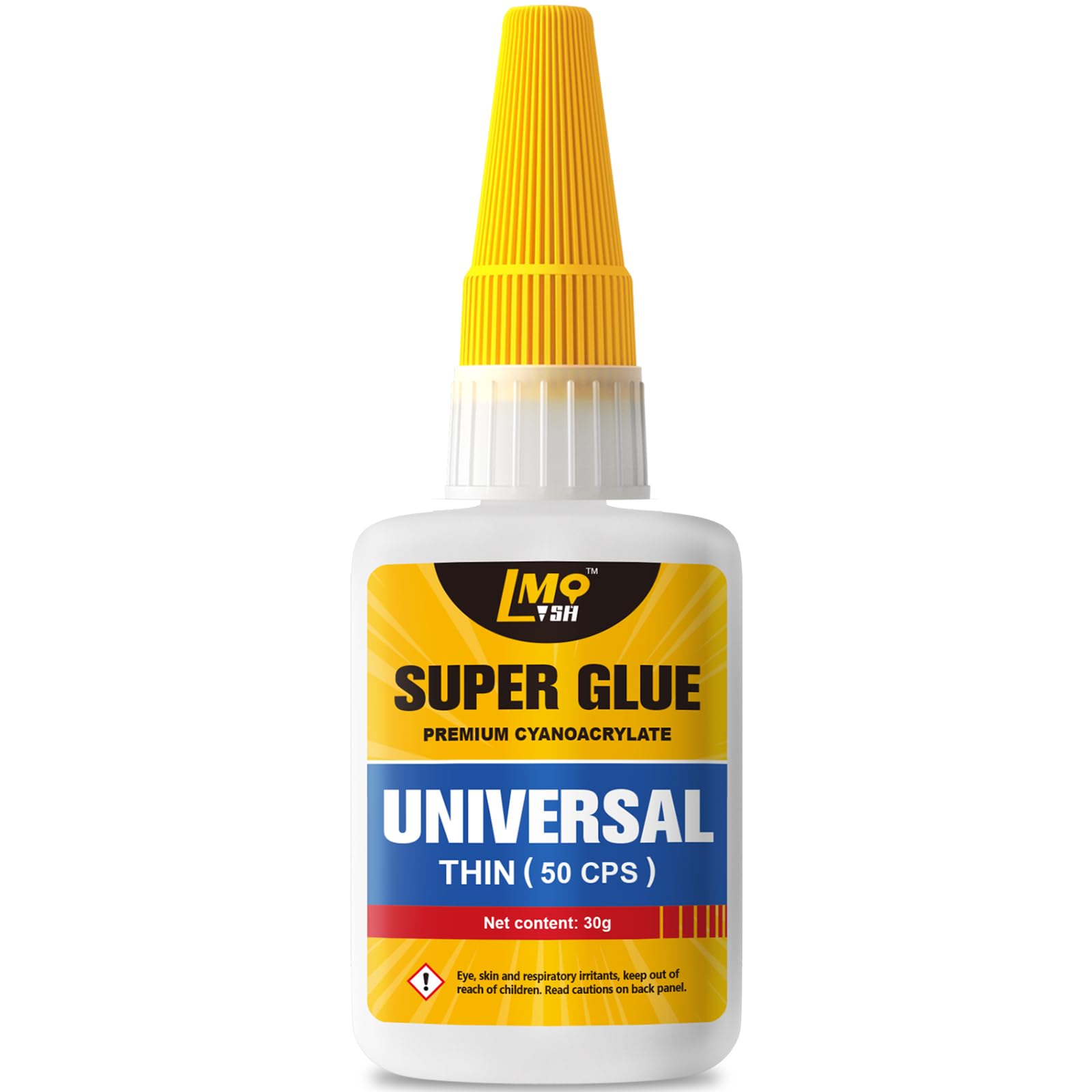 Photo 1 of Super Glue Clear Liquid, Thin Strong CA Glue All Purpose for Plastic Ceramic Glass Metal Fletching Pottery Wood Shoes Rubber Crafts 3D Printed Parts, Instant Heavy Duty Cyanoacrylate Adhesives