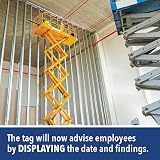 Good to Go Safety 51322 MEWP Check Book Weekly Safety Equipment Inspection view 7