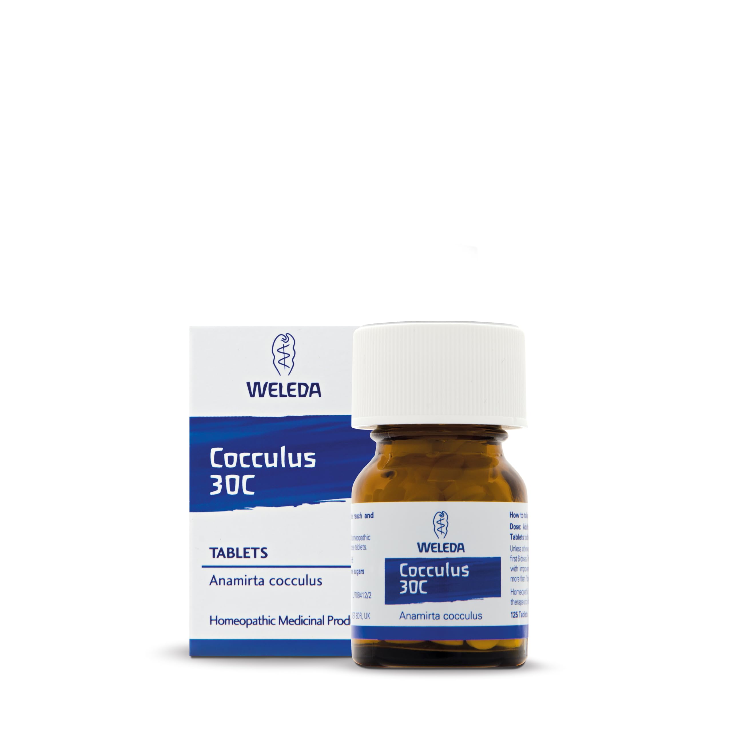 Weleda Cocculus 30 C, Pack of 125 Tablets