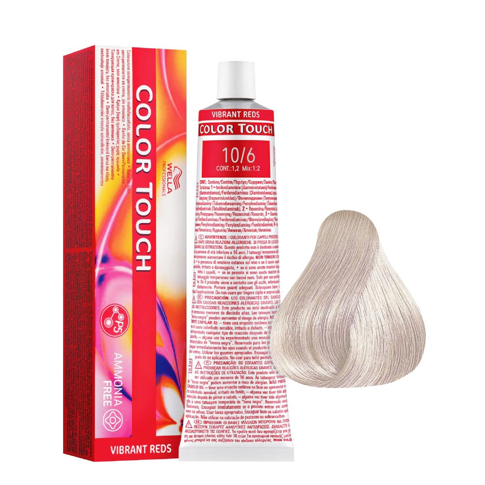 Color Touch Vibrant Reds Semi Permanent 10/6 60 Ml