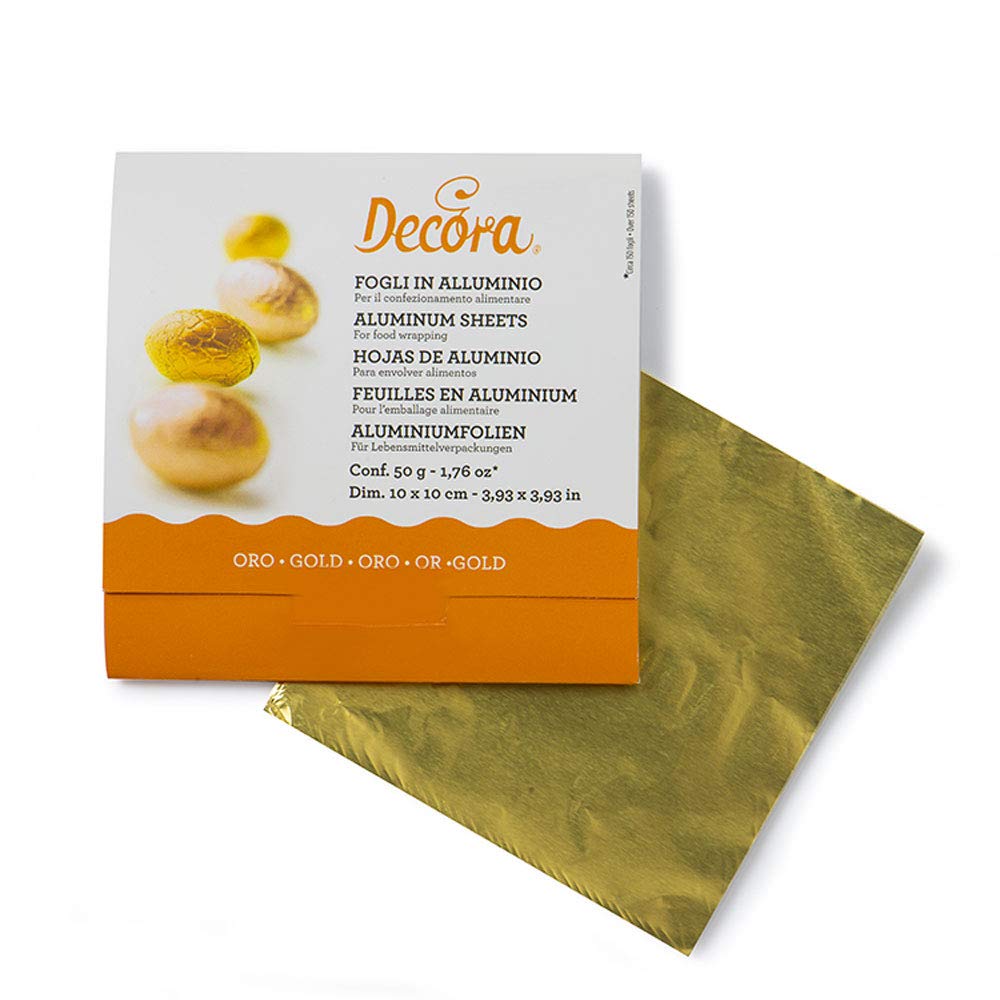 DECORA Aluminium Sheets, Multi-Colour, 11 x 11 x 2 cm