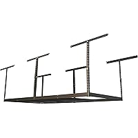 MonsterRax 4x8 Overhead Garage Storage Rack Frame Kit - Hanging Storage ...