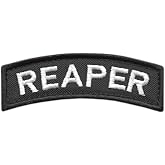 Reaper Tab Badge US Army Tactical Morale Hook Patch