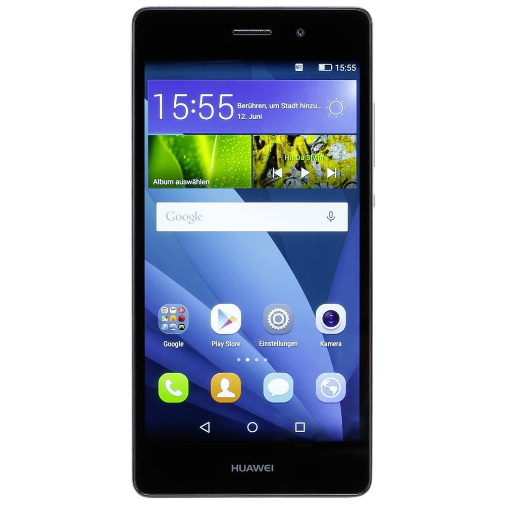 HUAWEI ALE-L21 P8 lite Single SIM Smartphone (5 inch (12.7 cm) touch display, 16GB memory, Android 5.0) Black