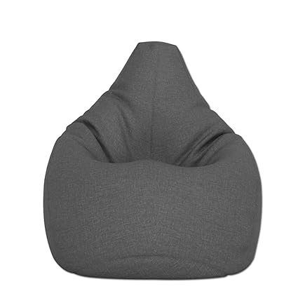 Aart Store Mosaic Xxl Bean Bag Filled With Beans Grey Amazon In