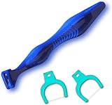 TEEsmile Evolutionary Clean Dental Flossers Kit 1 Blue Handle 100 Refills view 5