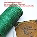 284yrd green Leather Sewing Waxed Thread 150D 1mm Leather Hand Stitching 125g