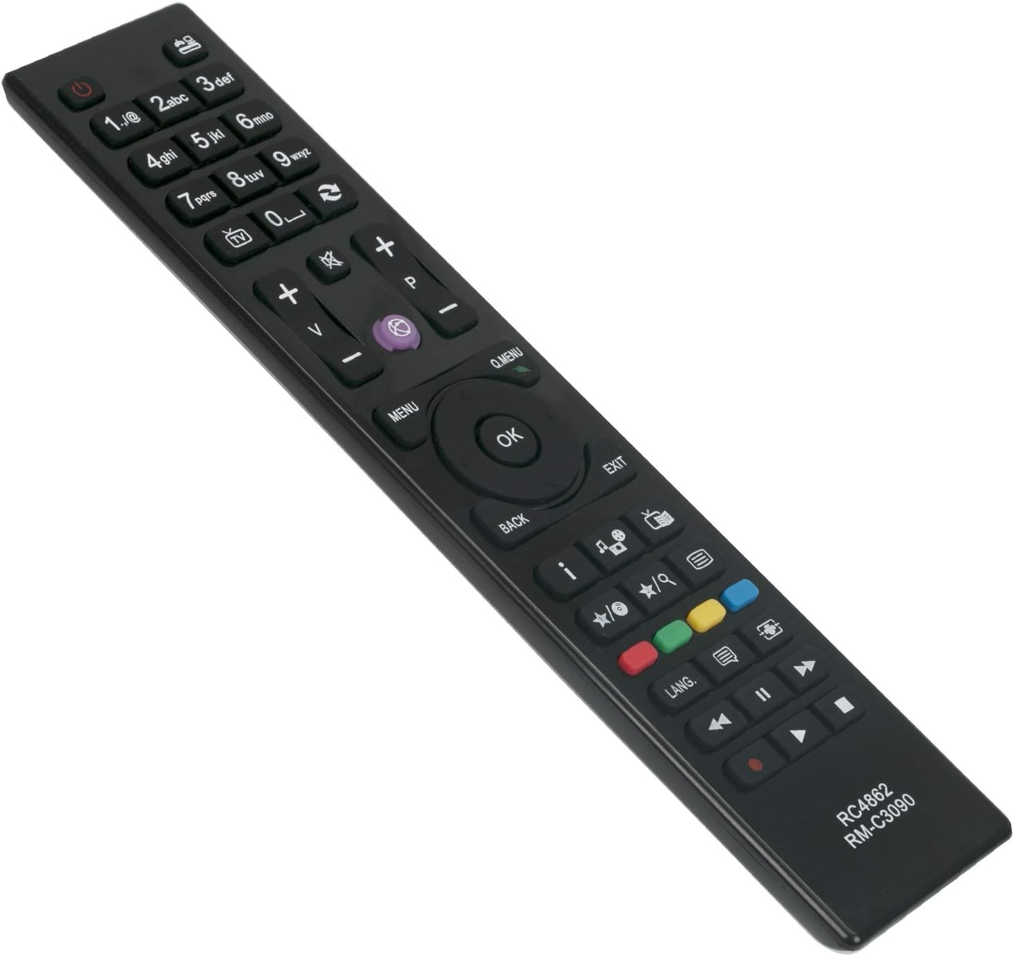 ALLIMITY RC4862 Remote Control Replaced for Hitachi TV HBC06 22HYC06 24HBC05A 24HXC05 24HYC05 28HYC05 32HB6T41 32HBC01 32HBC01A 32HBC01B 32HBT01 32HBT01A 32HXC41 32HYC01 - Image 4