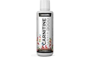 BAKAKOUL L Carnitine Supplement Liquid 3000 mg, with BCAA Sports Supplements, Help Support Energy Boosts, Support Muscle, Efficient Formula with Acetyl Rapid Absorption, Sustained Energy, Sour Gummy Flavor
