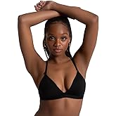Capezio Womens Capezio Deep Neck Clear Back Bra