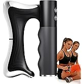wfofmo Heated Muscle Scraper Tool, Electric Muscle Scraper Tool with Vibration, Massage& Heat, Portable Gua Sha Massager for Full Body Muscle Recovery, Fascia Tool Massage Tools for Deep Tissue