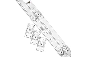 GuuYebe 75R6E3 SVH750A76 75H6570G 75H6510G Led Backlight Strip Replacement Part Lamp Beads 3V 6V for 75 inch LED TVs Repair B