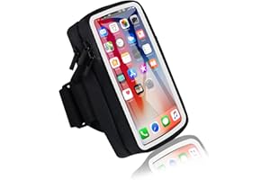 MOVOYEE Phone Holder for Running Armband Cell Phone Holder iPhone 17 16 16e 15 14 13 12 11 Pro Max Xs Xr X Plus Mini Galaxy U